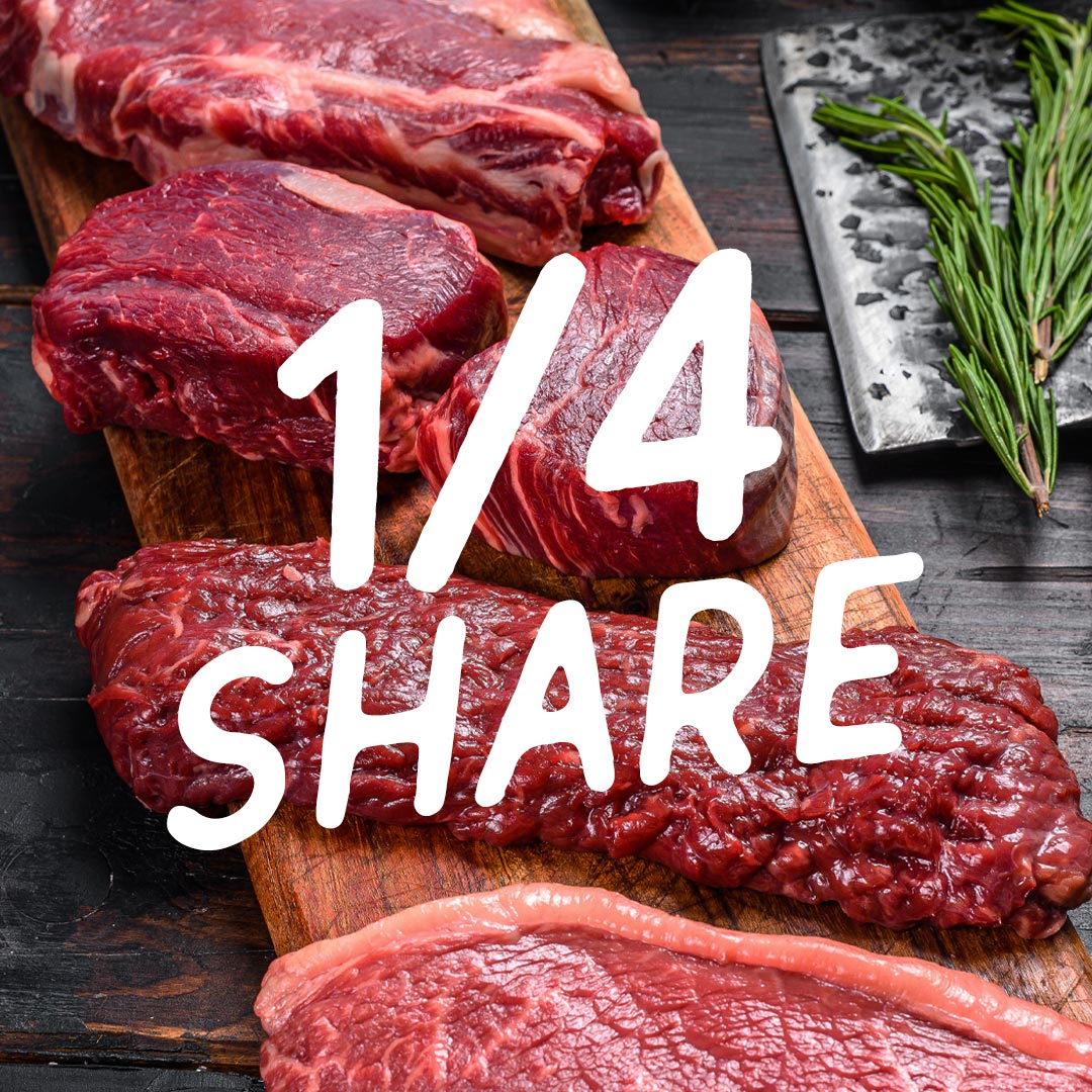 Bulk Beef | Fourth Beef Share | 120 lbs. | $1,559.00